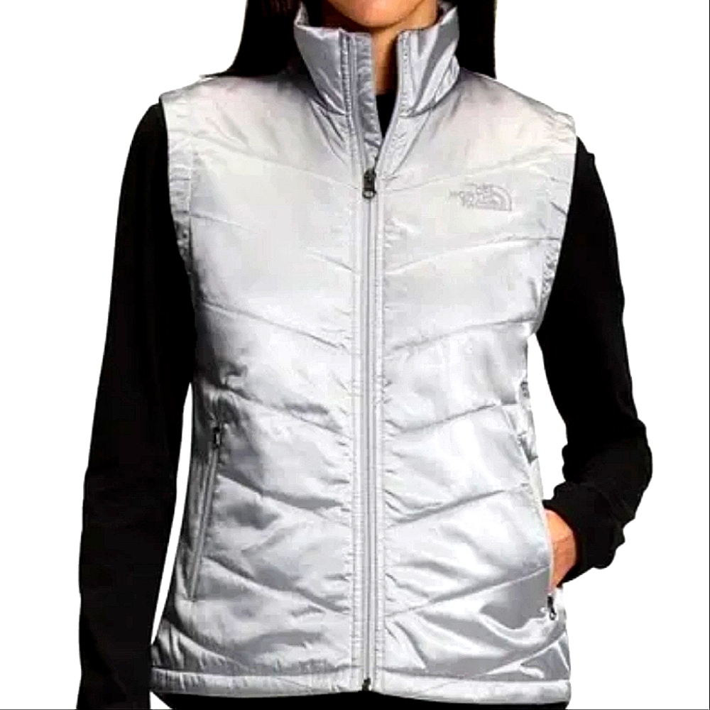NWT with tags  North Face Women's Tamburello Vest Grey Silver